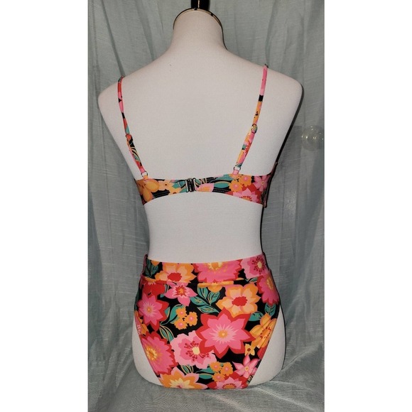 High Waist Bikini medium, floral - Picture 3 of 3